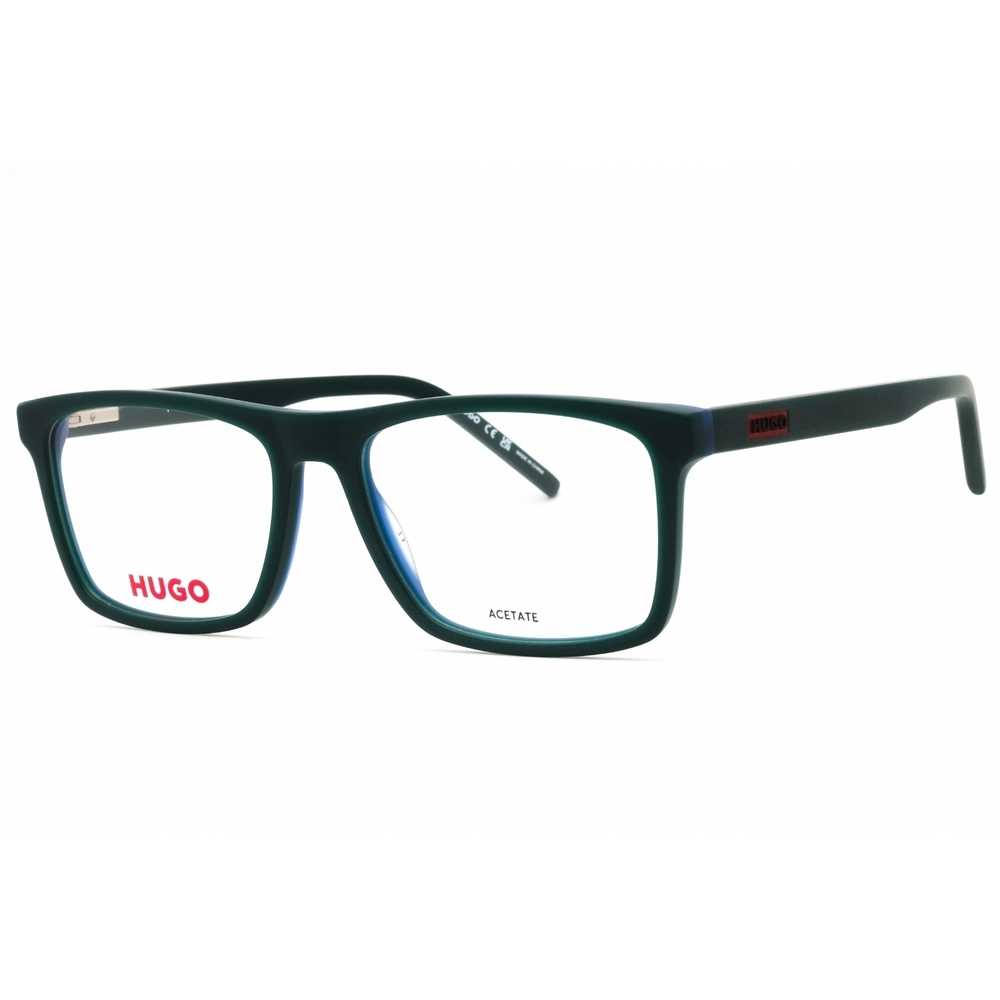NWT Hugo HG 1198-03UK Bl Rectangle 56mm Eyeglasses